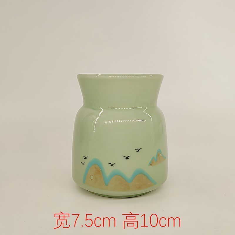 청자펜홀더 - 먼 산