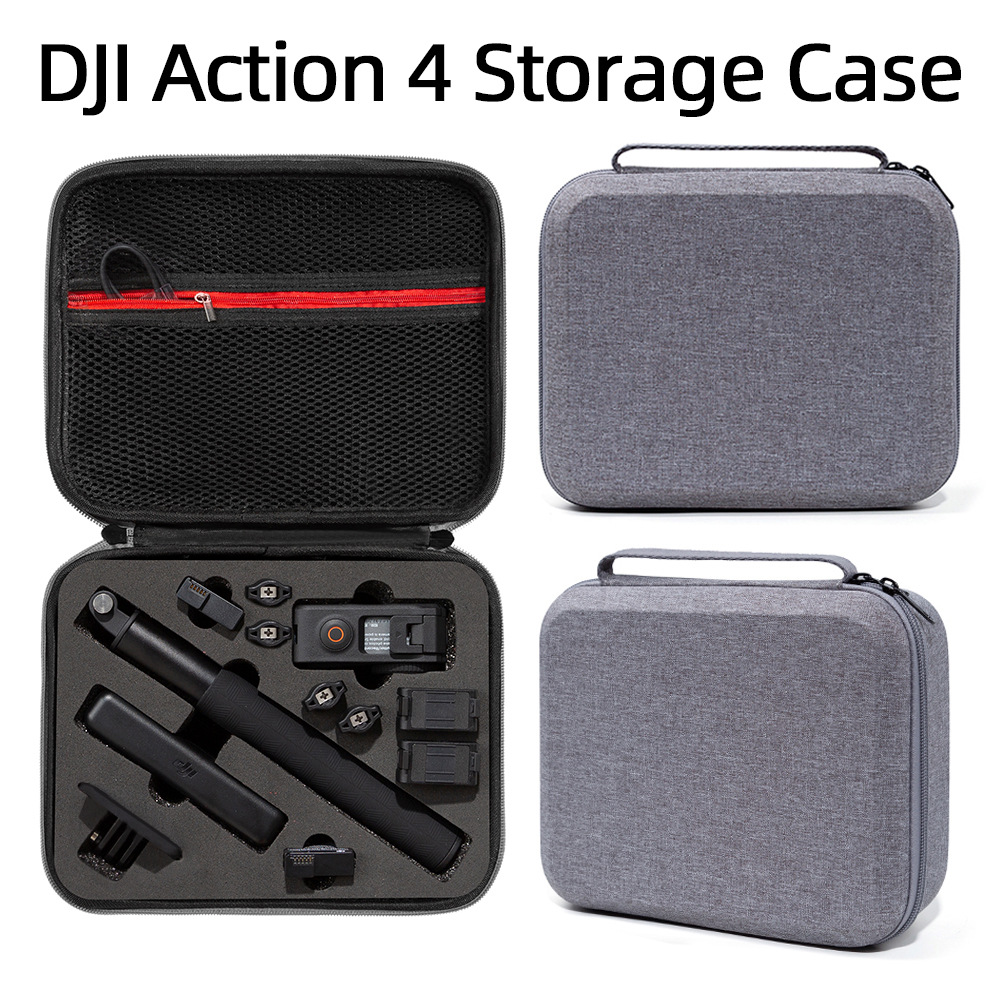 Adecuado para DJI Action 5pro bolsa de almacenamiento DJI Osmo Osmo 4/3 bolsa de protección de cámara deportiva portátil