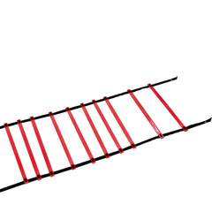 足球訓練器材繩梯跳格敏捷梯籃球步伐協調性訓練健身軟梯速度訓練