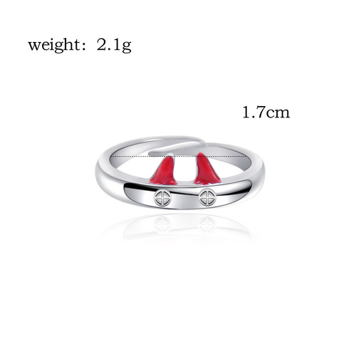Two-dimensional animation peripherals Chainsaw Man Blood Demon Ring Chainsaw Man Pava Cat Ear Ring Ring