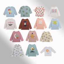 �ؼ�BOBO CHOSES����ӡ�����ﶬ����T����Ůͯ����С��ͯװ����