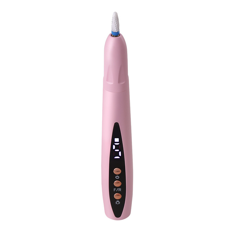 新款电动磨甲器电动卸甲磨指甲器便携式修甲工具美甲打磨机|undefined