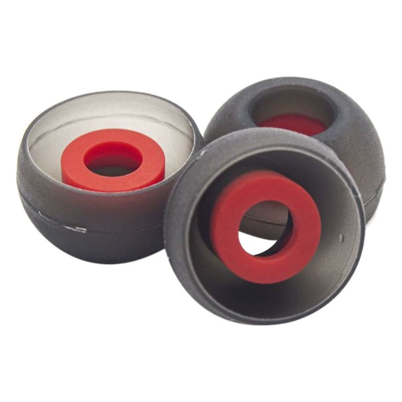 Наушники Универсальные беруши для чаши Силиконовая чаша Колпачок для ушей Наушники-вкладыши Монохромные двухцветные аксессуары для наушников Оптовая продажа