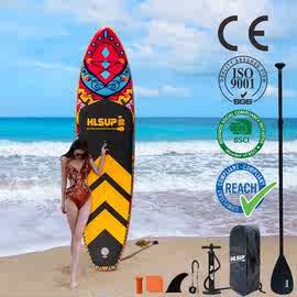小单定制外贸跨境充气桨板sup冲浪板eva通用竞技浆板运动专用板