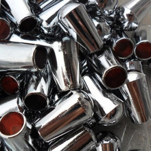 不锈钢楼梯扶手栏杆立柱配件铝镁合金拉丝塑料铝镁封头接头其他