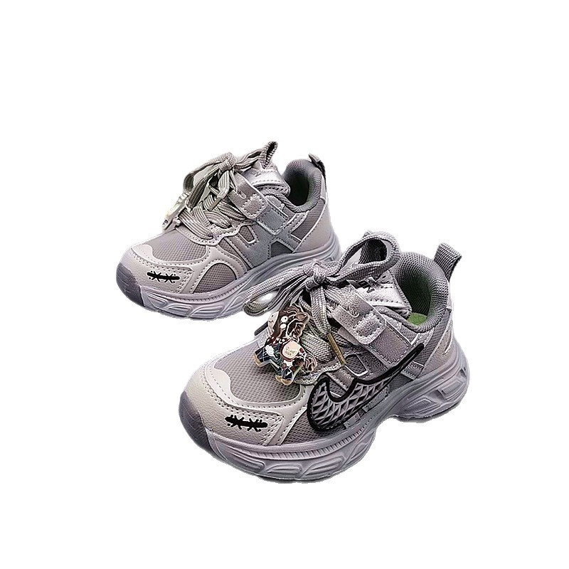 27-37 Zapatos de cuero para padres, zapatos deportivos impermeables para niños, zapatos de skate para niños, estudiantes de primaria y media edad, zapatos para correr