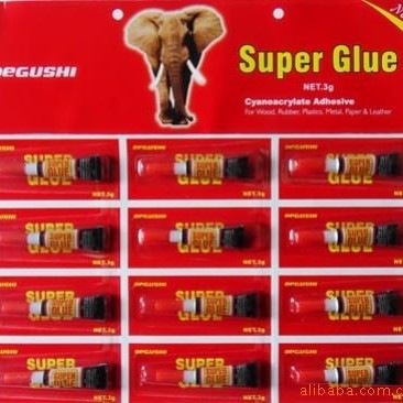 强力胶，瞬间胶，super glue 3g 红色包装
