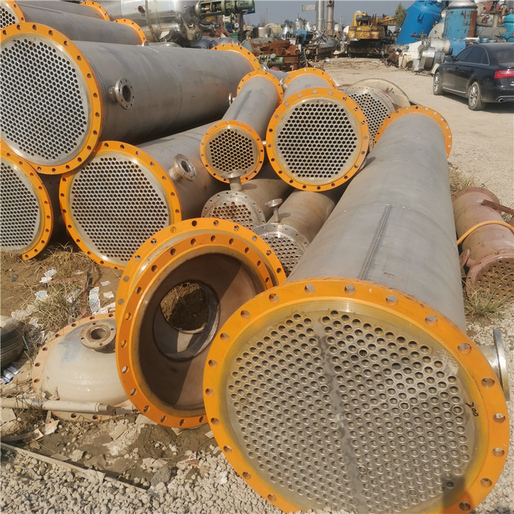 出售二手小型列管式冷凝器 二手2平方试验用冷凝器 现货出售