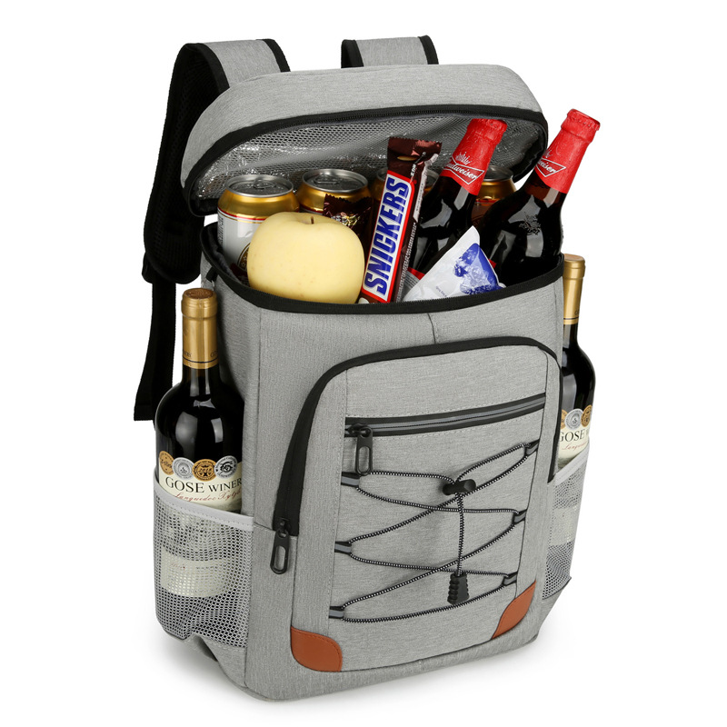 Comercio exterior transfronterizo doble mochila picnic camping fresco aislamiento frío de gran capacidad multifuncional al aire libre paquete de hielo
