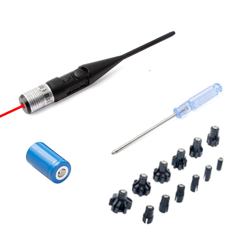 红点瞄准器 红绿激光校准仪免调归零器前插式激光定位仪校瞄仪