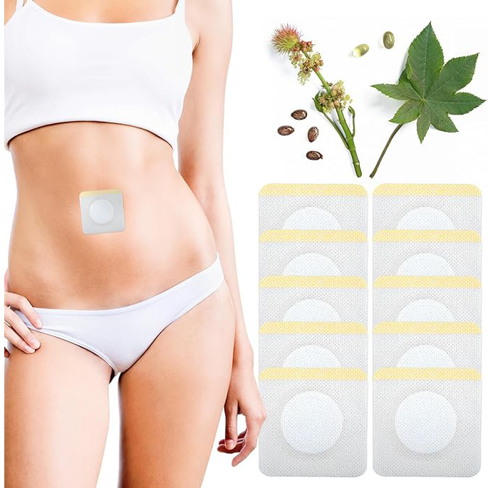 10 PCS Disposable Castor Oil Pack Belly Button