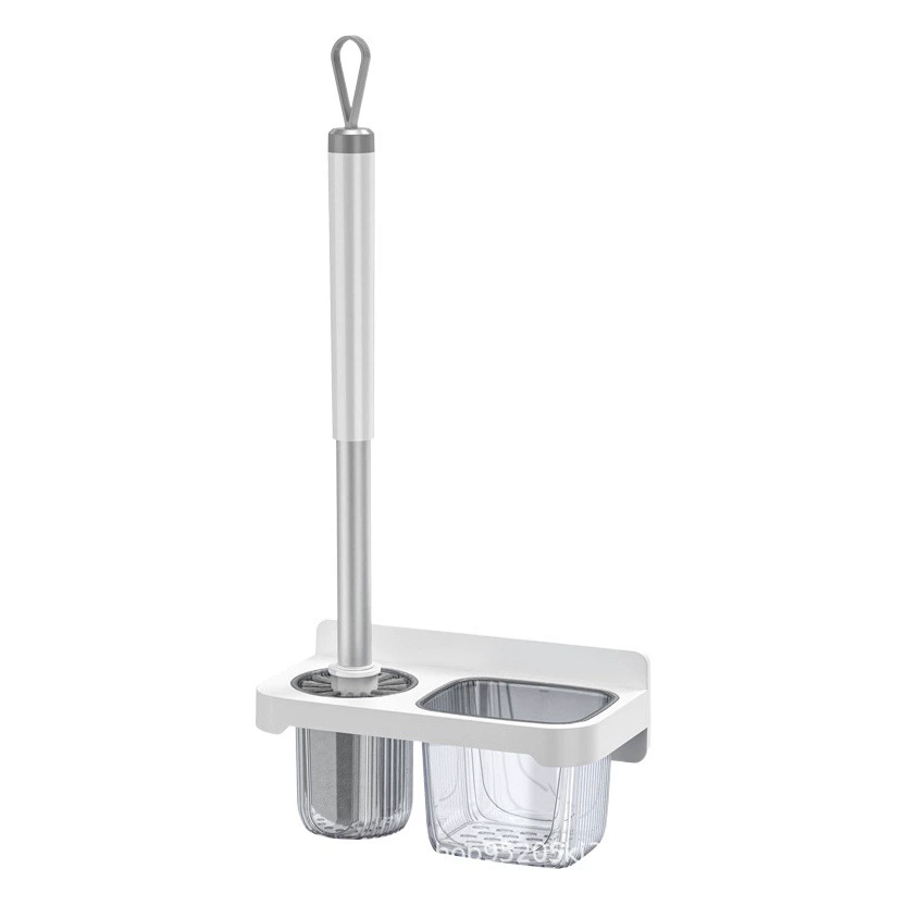 Ершик для унитаза ершик для унитаза без мертвого угла без перфорации настенный ершик для унитаза с длинной ручкой для чистки домашнего унитаза