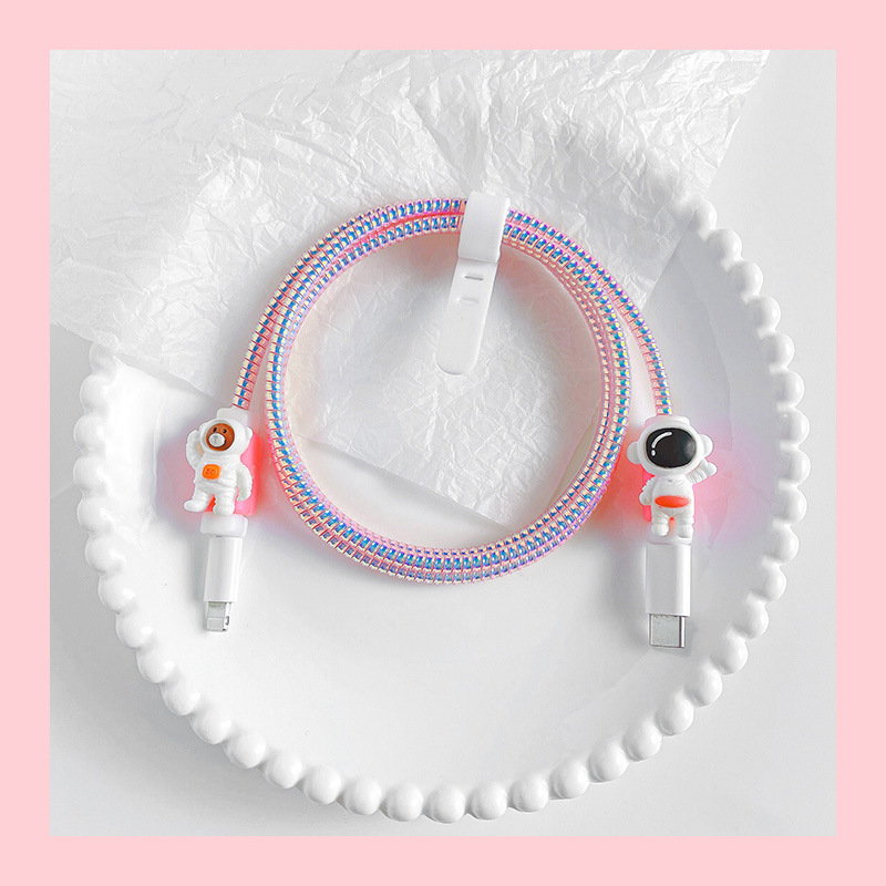 핑크 곰 우주 비행사 (데이터 라인 세트)