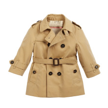 2025新款童装男童英伦风衣外套中大童潮系女童洋气时髦休闲长袖