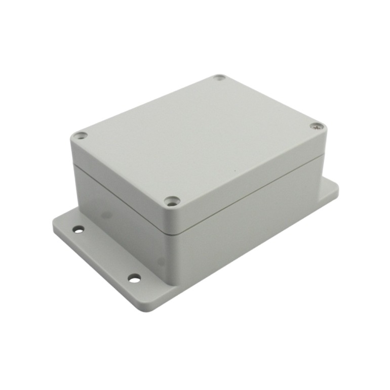 带耳塑料锂电池外壳室外监控防水电缆接线盒115*90*55电子仪表壳