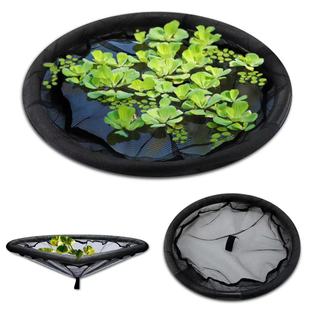Manufacturers Wholesale Pond Plant Protection Net Diameter Fish Barrier Floating Island Plant Protector Round Plant Net