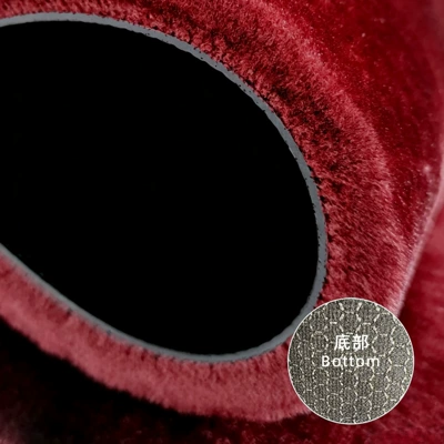 High-end car floor mats use ultra-soft silk: Universal Foot Pad - big-red-order-by-the-meter-133m-wide-12m-long-sold-by-the-meter-please-specify-the-desired-length-when-ordering