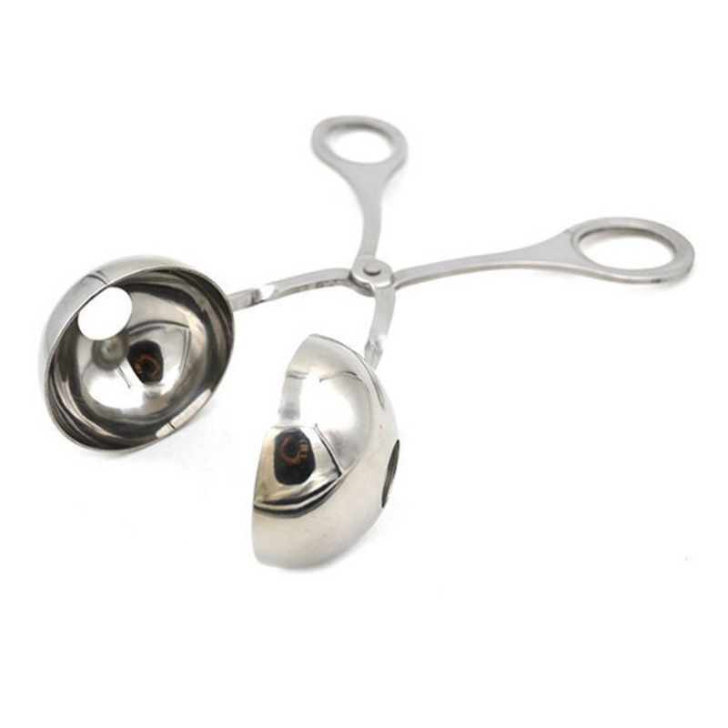 Stainless steel meatball clip ball maker food clip meatball maker soup ball clip small size