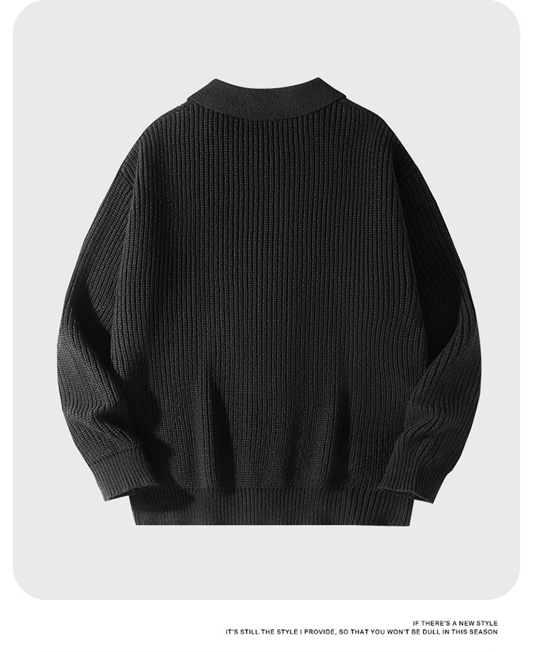 Unisex Oversized Strickjacke – Gemütlicher Herbst- und Winterpullover mit offener Vorderseite, Schalkragen und geripptem Saum (Schwarz, Grün, Beige)_voghion.com