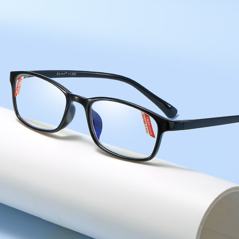 100 TR90 anti-blue light reading glasses