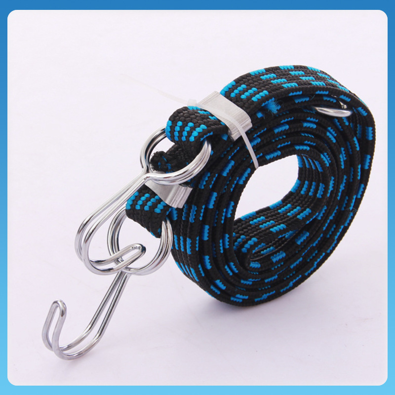 [Correa de motocicleta] Carga de bicicleta cuerda elástica cuerda elástica de equipaje elástica de coche eléctrico