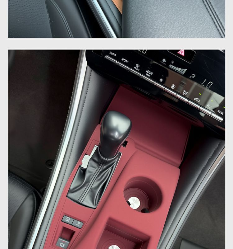Suitable for Toyota Asia Dragon Central Control Silicone Pad Water Cup Cover Gear Panel Protective Film Interior Modification Decorative Supplies