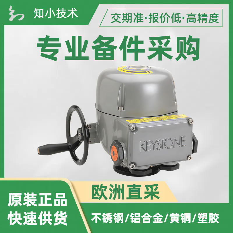 KPE250HVPD0P2E5电动执行器KEYSTONE100-240VAC可调速15-48秒IP68