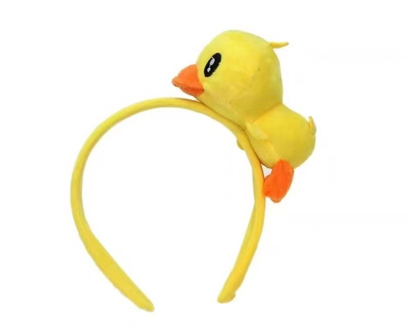 Otoño y invierno lindos estereoscópicos de peluche bandeja de cabello de dibujos animados orejas de gato orejas de conejo lavar la cara bandeja de cabello rojo al por mayor accesorios para el cabello