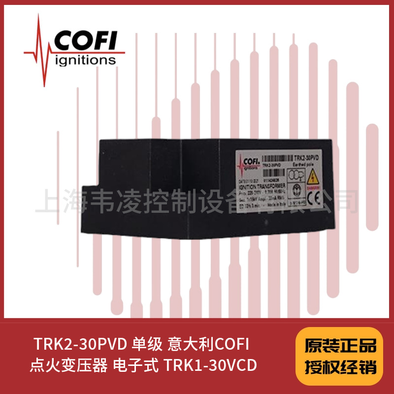 TRK2-30PVD 单级 意大利COFI 电子式  点火变压器