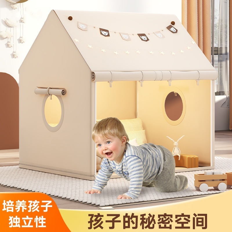 子供用テント屋内ゲームハウス小さな家城プリンセスハウス睡眠ままごとおもちゃベビー城テント|undefined
