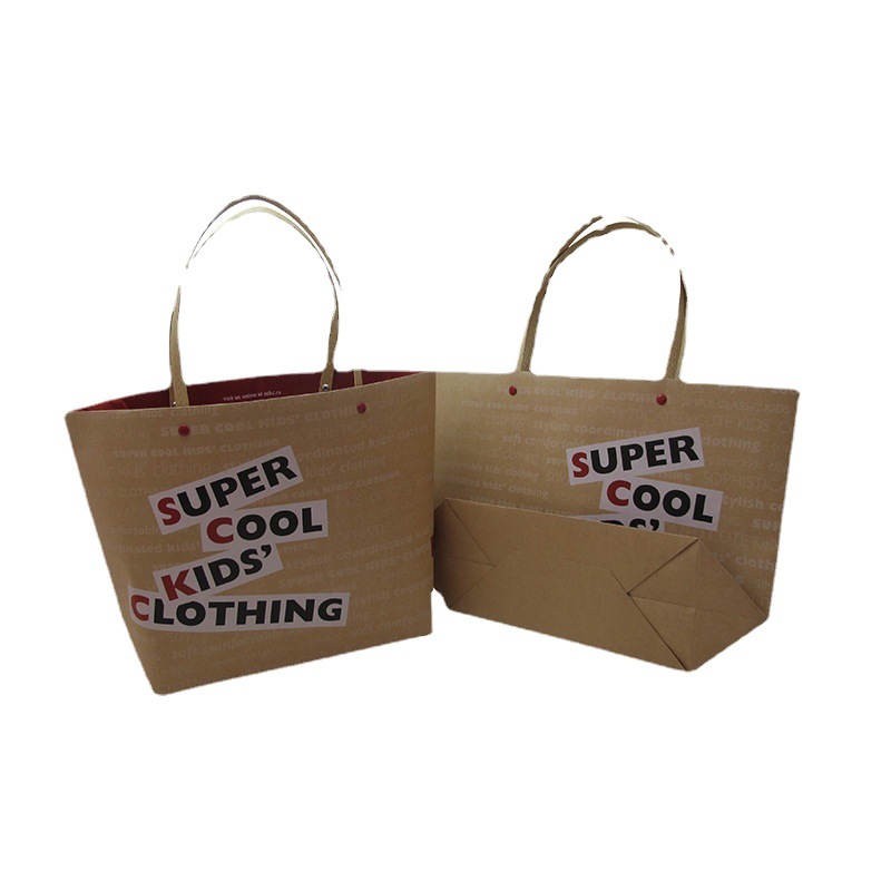 纸篮式纸袋 手提包纸袋印刷新款纸袋