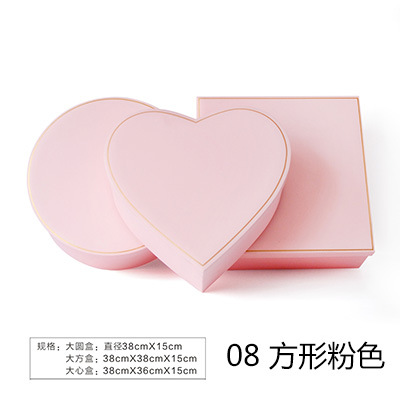 99 rosas caja de flores regalo embalaje de regalo caja de regalo de seda gran floristería material floral arreglo floral