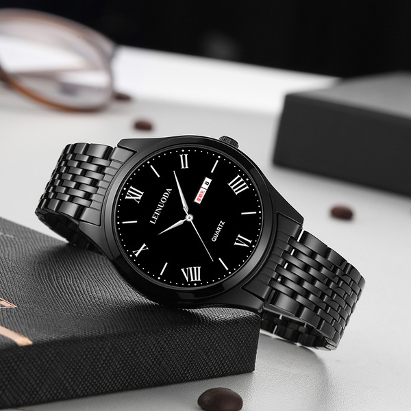 Men's classic retro fashionable quartz watches