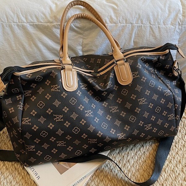 Cross-Border Fashion Trend Large-Capacity Short-Distance Travel Storage Bag, Luggage Bag, Gym Bag, Can Be Worn as a Shoulder Bag or Crossbody Large Bag