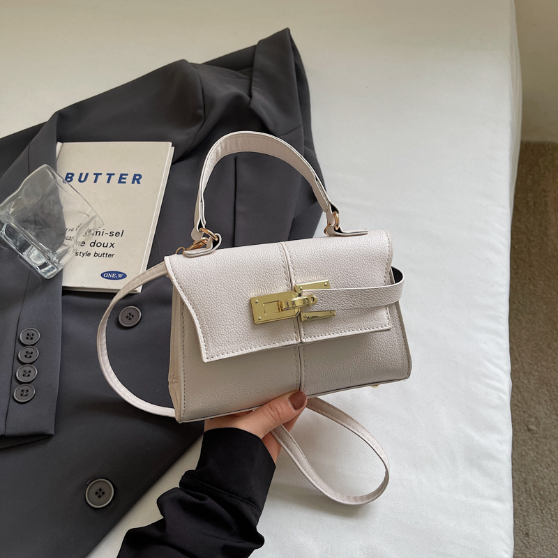 Exquisite Trapezoidal Shoulder Bag For Women, High-end Handbag_voghion.com