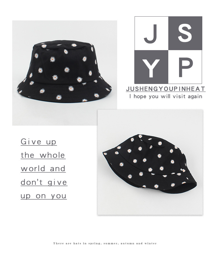 Korean Polka Dots Short Brim Sunshade Fisherman Hat display picture 1