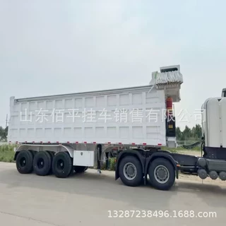标车后翻半挂车 自动篷布后翻 栏板后翻自卸车 半挂车