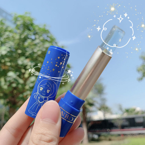 Two-color lipstick, moisturizing lip balm, color-changing, moisturizing and caring, transparent, two-color, temperature-changing, for students, repair, anti-drying and non-greasy
