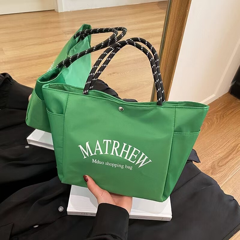 2025 New Japanese-Style Dopamine Simple Letter Large-Capacity High-Value Mommy Bag for Work and Commuting 2025 New Japanese-Style Dopamine Simple Letter Large-Capacity High-Value Mommy Bag for Work and Commuting