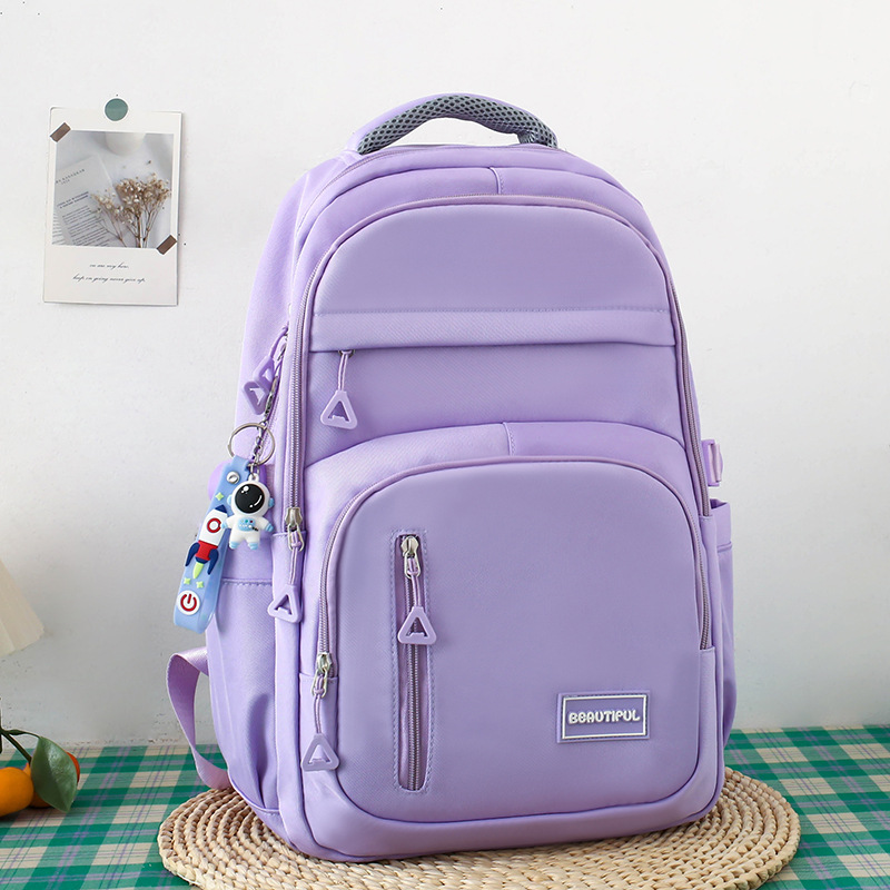 Mochila escolar para estudiantes de secundaria, versión coreana de la mochila Mori, estudiantes de primaria, tercer a sexto grado, mochila de gran capacidad, moda simple