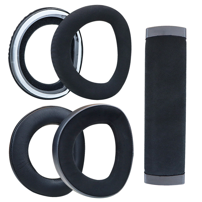 Suitable for Sennheiser Hd800 Headphone Cover Sponge Cover Head-Mounted Earmuffs Hd800S Earmuffs