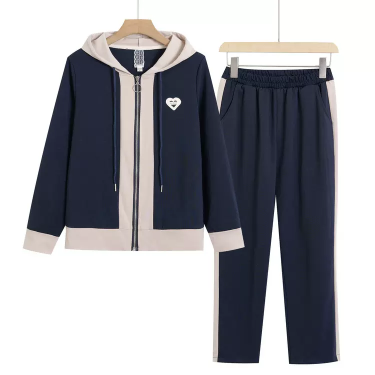 2025新款夏装洋气外套中老年运动服套装女中年妈妈夏季衣服两件套