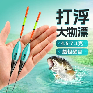 打浮大物浅水浮漂醒目加粗鲢鳙鱼漂远投路滑矶竿打浮大物短漂
