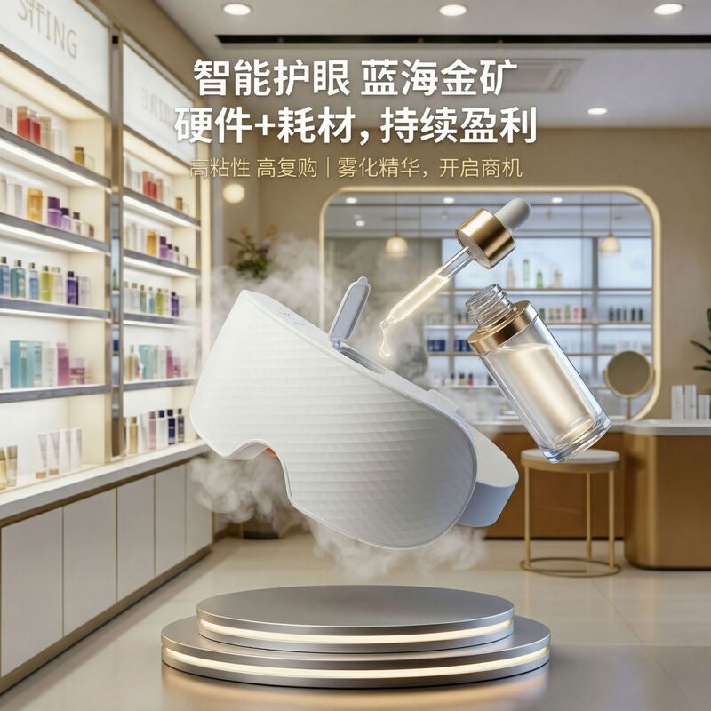 Intelligent Eye Care Atomizer, Steam Eye Massager, Hot Compress Massage, Offline Beauty Industry, Home Eye Care Device Intelligent Eye Care Atomizer, Steam Eye Massager, Hot Compress Massage, Offline Beauty Industry, Home Eye Care Device