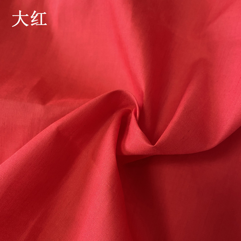 Tissu rouge polyester de haute qualité 90 largeur