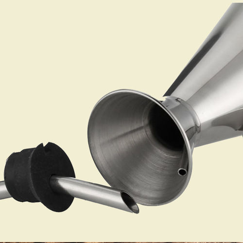 Cross-border supply stainless steel oil pot 500mL large capacity 1000ML kitchen supplies creative oil bottle T202 seasoning bottle