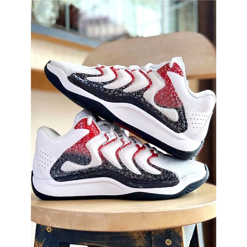 Durant 17Th Generation Basketball Men's Shoes Kd17 Air Cushion Sneakers Breast Pink Black Warrior American Team Big Kids All-Star