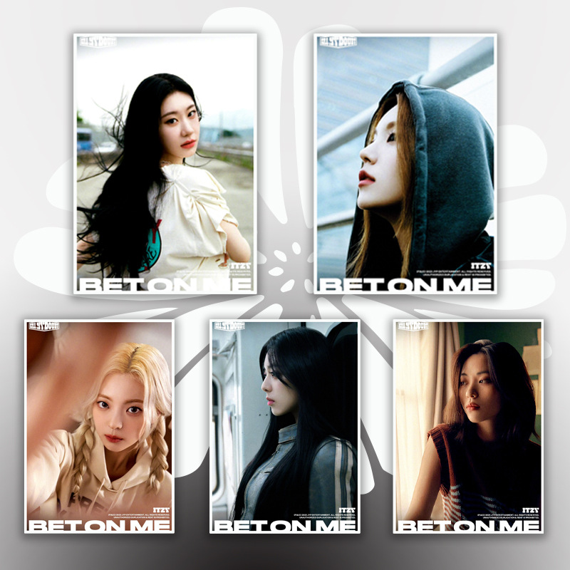 ITZY 迷你七辑 《KILL MY DOUBT》同款不干胶海报 墙贴画 周边