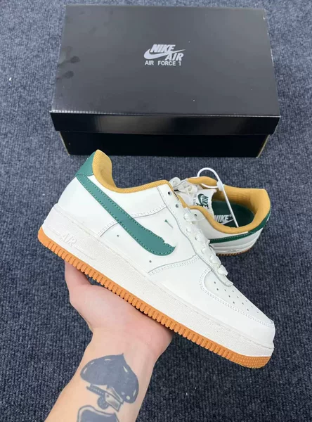 New Foreign Trade Model Af1 Air One Sneakers, Versatile Unisex White Shoes, Trendy Low-Top Casual Shoes
