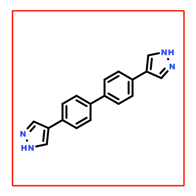 4,4'-二（1H-吡唑-4-基）联苯 CAS号1230878-51-9 现货 97%核磁H